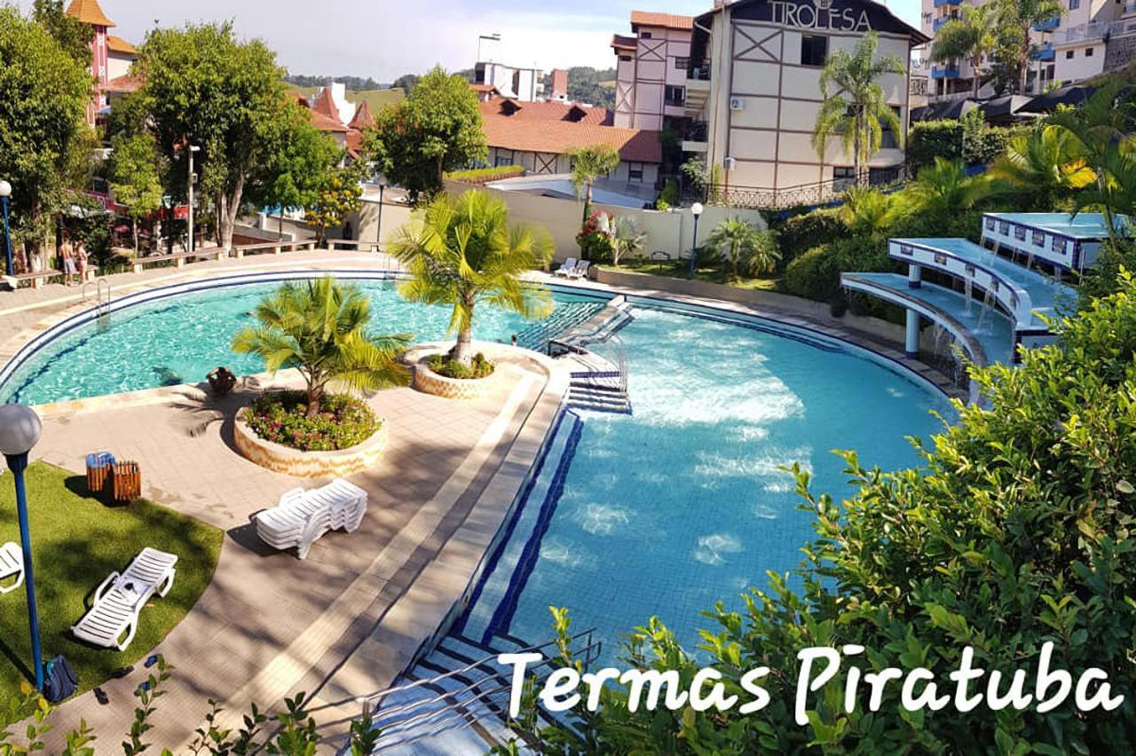 Apt Novo, Localizacao Privilegiada 60 Mt Do Termas 피라투바 외부 사진